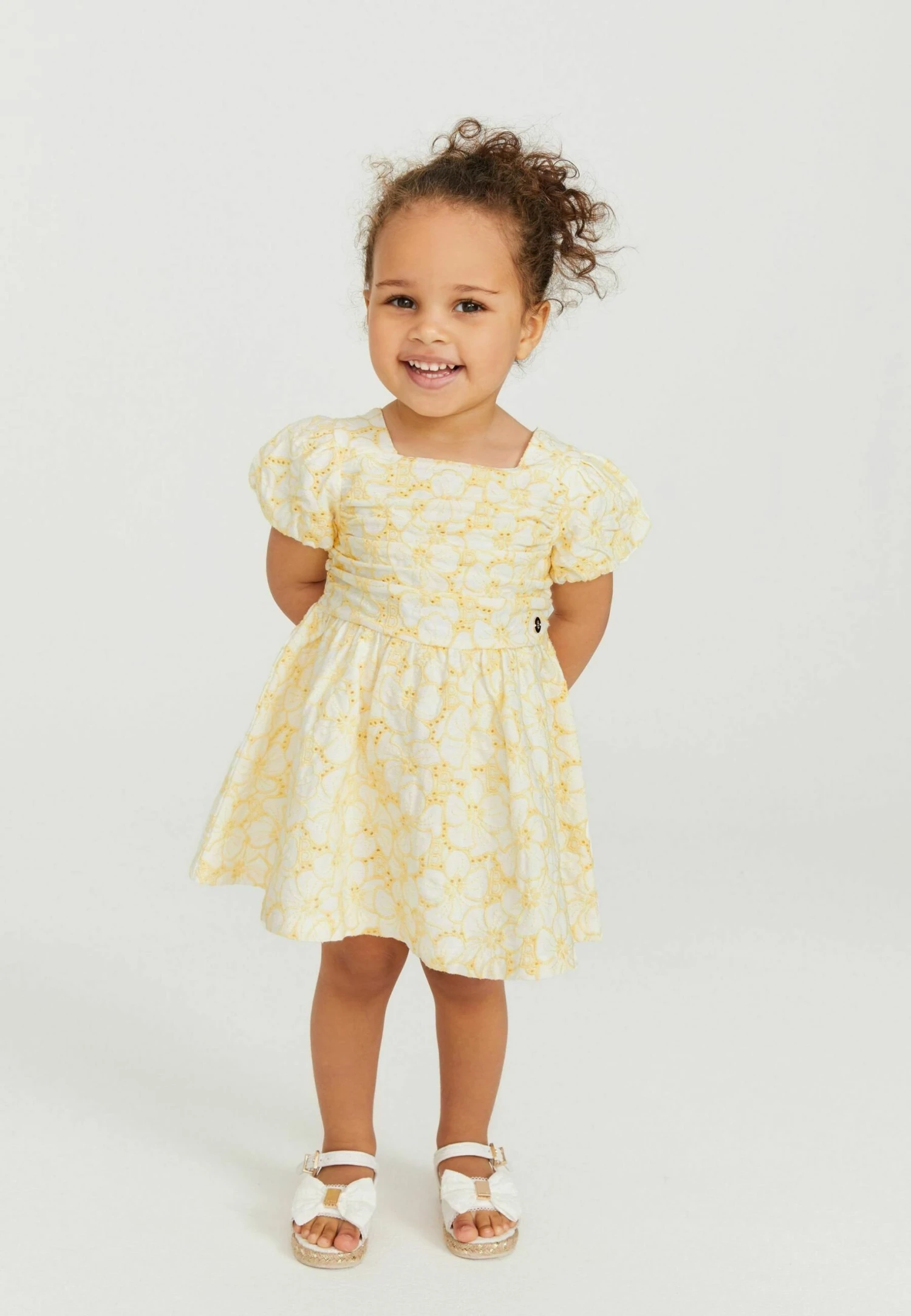 BroderieStandard - Jurk - Yellow 2 BroderieStandard - Jurk - Yellow - Afbeelding 2