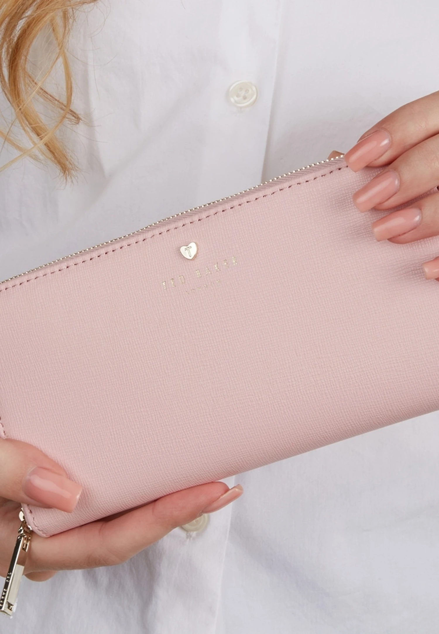 Ted Baker Reissverschluss - Portemonnee - Rosa 1 Ted Baker Reissverschluss - Portemonnee - Rosa