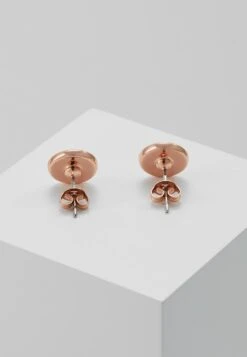 Ted Baker Eisley Enamel Mini Button Earring - Oorbellen - Rosegold-Coloured/Silver Glitter -Ted Baker 186c2fc05d3a4eafb2866b450ddf03e8