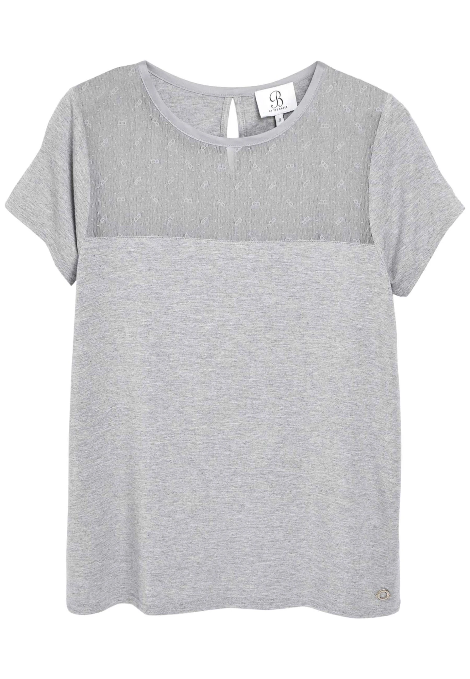 T-Shirt Print - Grey 4 T-Shirt Print - Grey - Afbeelding 4