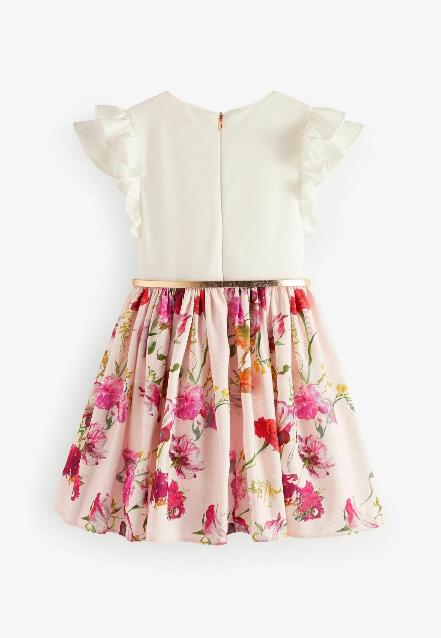 Floral Mockable Standard - Jurk - White Blue 2 Floral Mockable Standard - Jurk - White Blue - Afbeelding 2