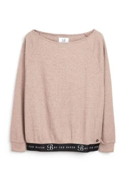 Long Sleeve- Trui - Mocha Brown 9 Long Sleeve- Trui - Mocha Brown -Ted Baker 2a27528f09d8485b87089d25b2630915