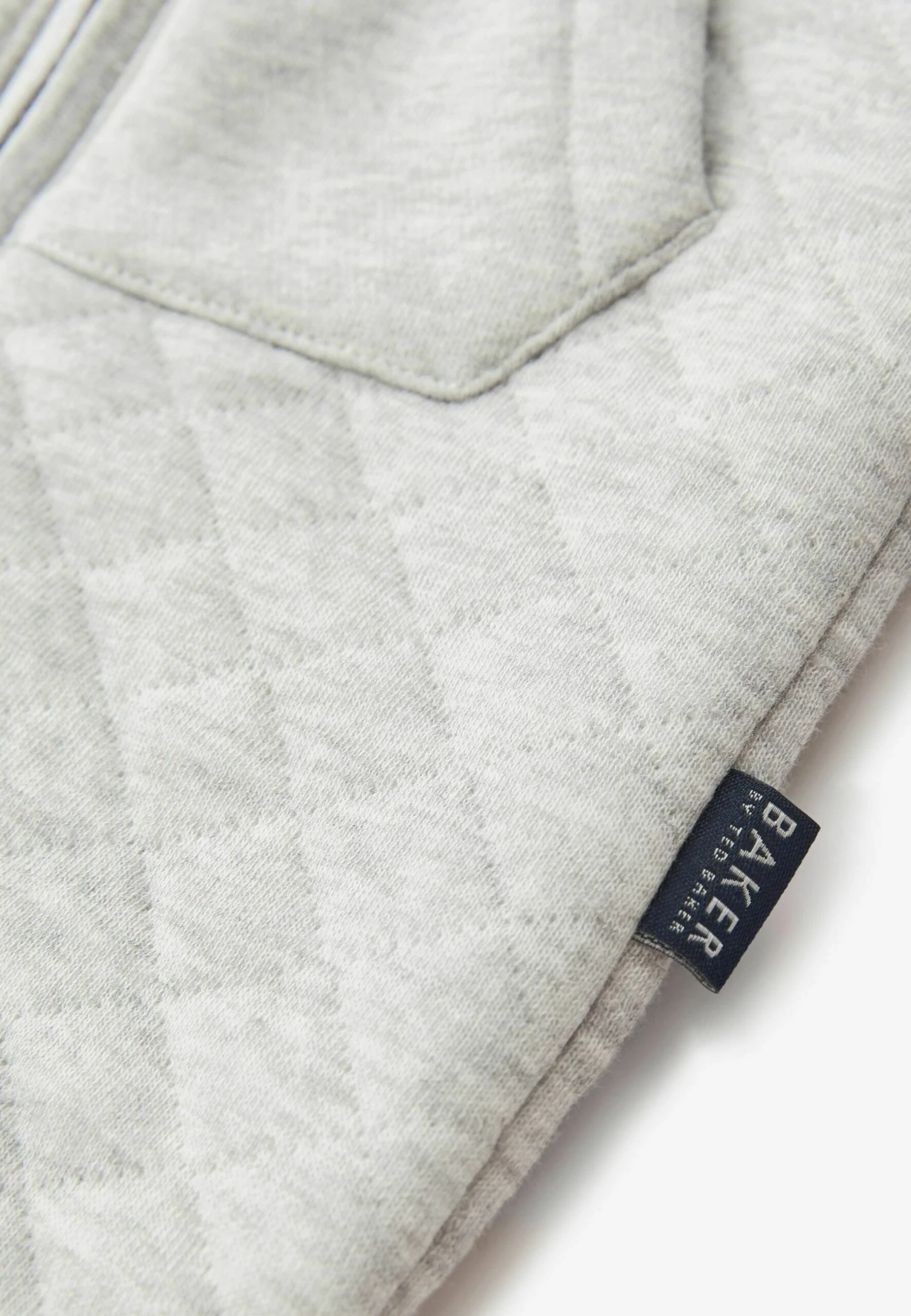 Quilted Romper Standard - Jumpsuit - Grey 4 Quilted Romper Standard - Jumpsuit - Grey - Afbeelding 4