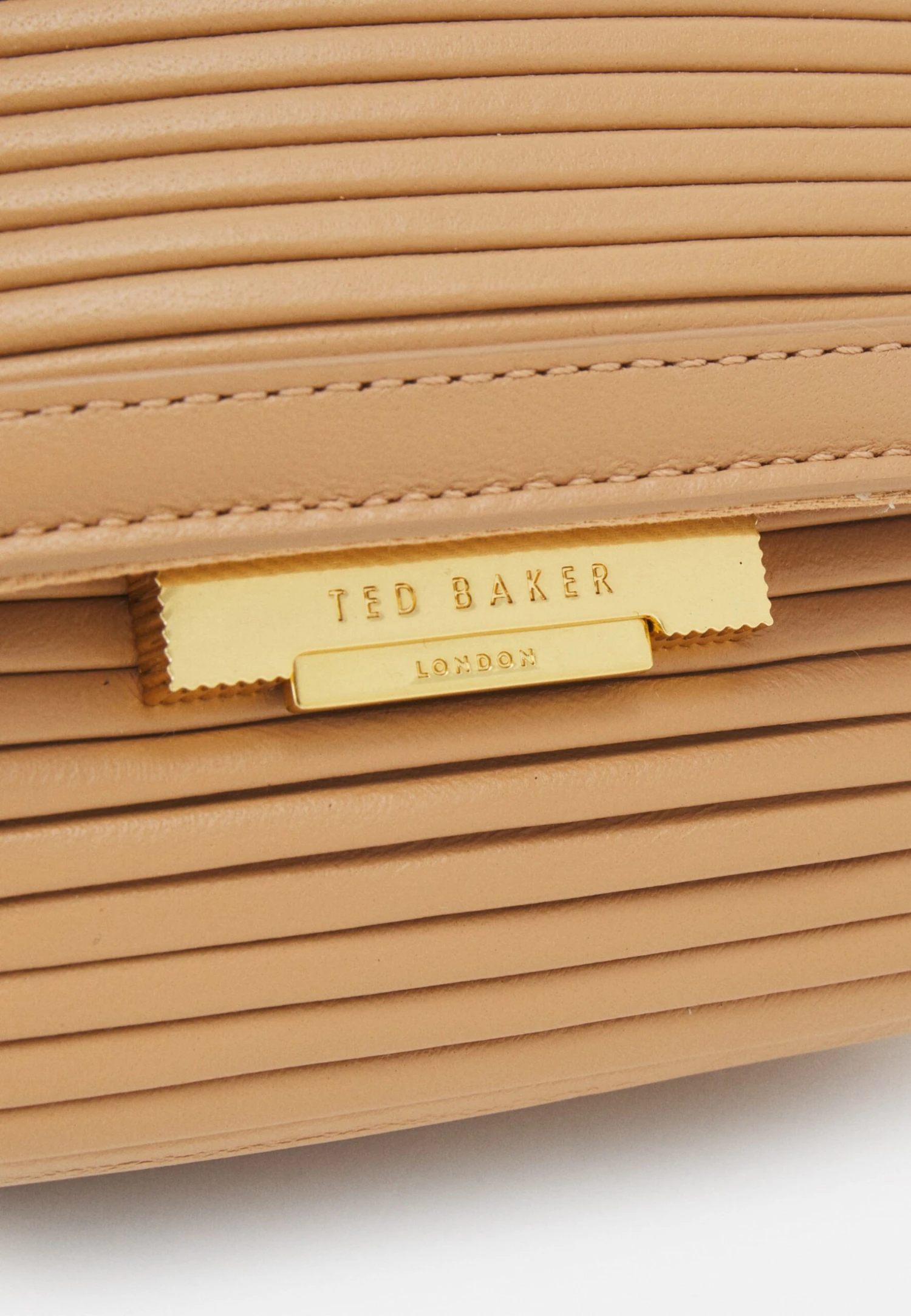 Ted Baker Plisse Xbody Bag - Schoudertas - Camel 5 Ted Baker Plisse Xbody Bag - Schoudertas - Camel - Afbeelding 5