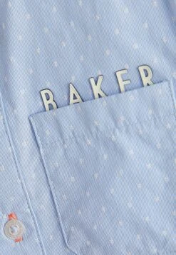 Grandad Standard - Overhemd - Blue -Ted Baker 467e526987644c178b39b50a0a083310