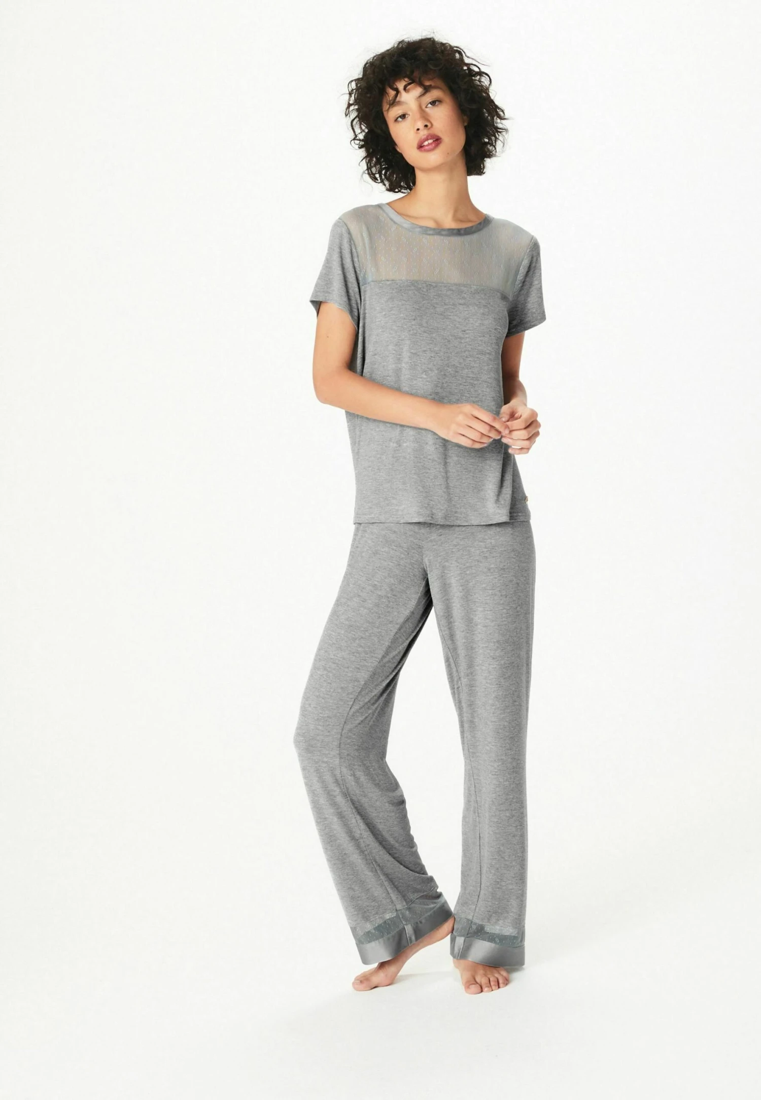 T-Shirt Print - Grey 2 T-Shirt Print - Grey - Afbeelding 2