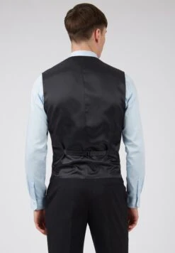 Ted Baker Premium Panama - Gilet - Black -Ted Baker 49504ec4f8834e4b92df94ad2f9aadaf