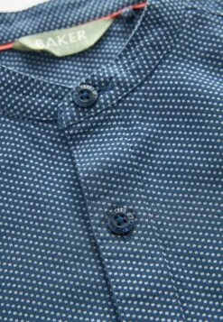 Grandad Standard - Overhemd - Blue -Ted Baker 4bba65beddd84540a4267ffe949d01fe