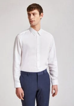Ted Baker Slim - Overhemd - White