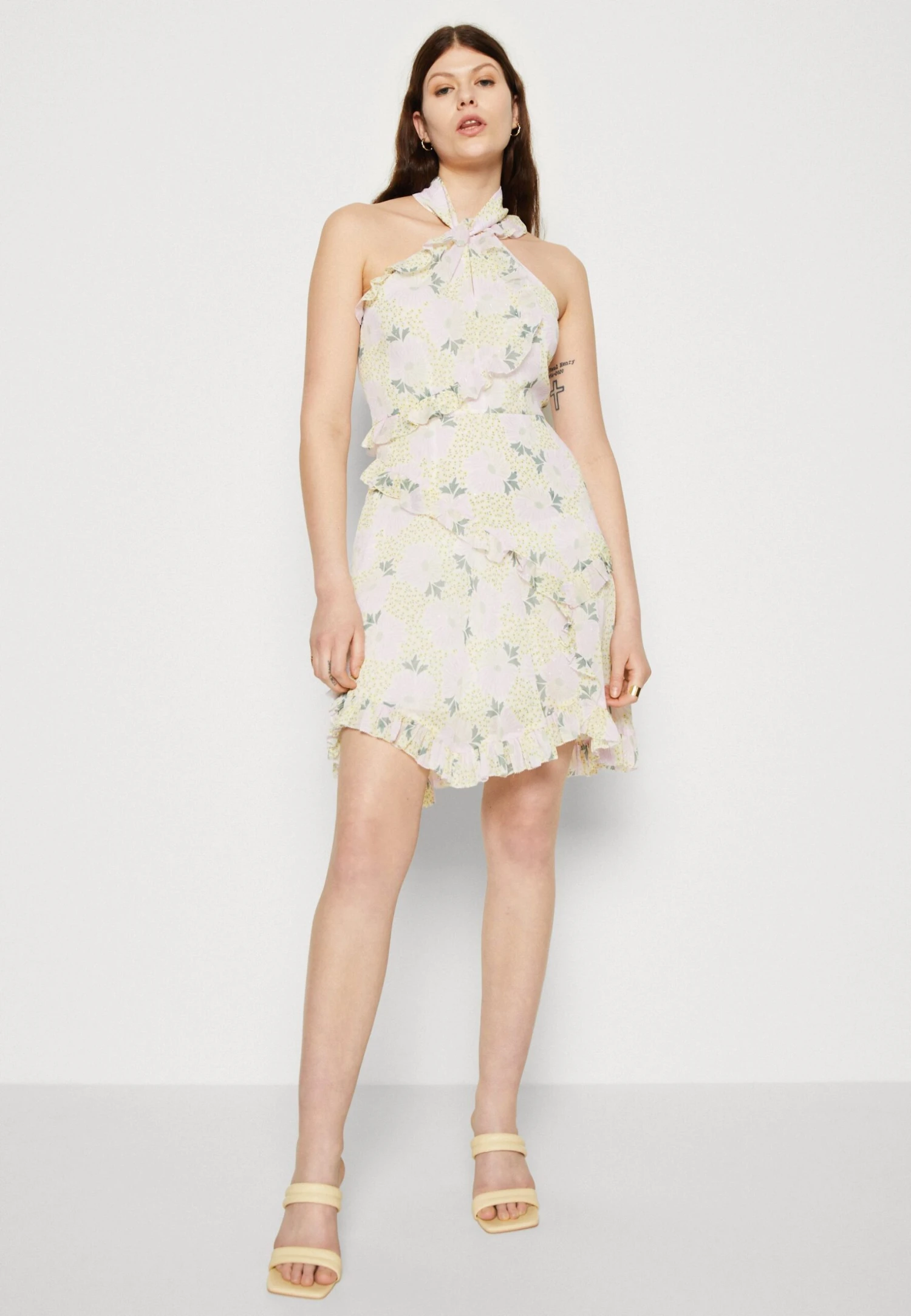 Ted Baker Suttonn - Cocktailjurk - Yellow 4 Ted Baker Suttonn - Cocktailjurk - Yellow - Afbeelding 4