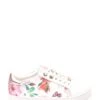 Floral Bow Standard - Sneakers Laag - White