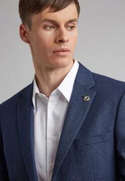 Ted Baker Herringbone Fleck- Blazer - Blue -Ted Baker 60858c7c1d9e419cadd9d867c86274c9