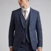 Ted Baker Tonal- Blazer - Navy