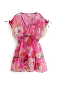Floral Kaftan- Jurk - Pink