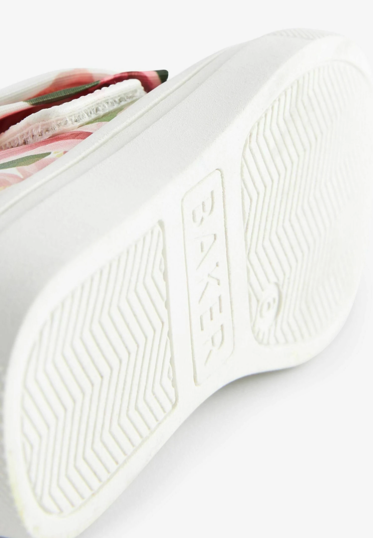 Floral Organza Bow Stand - Babyschoenen - White 4 Floral Organza Bow Stand - Babyschoenen - White - Afbeelding 4