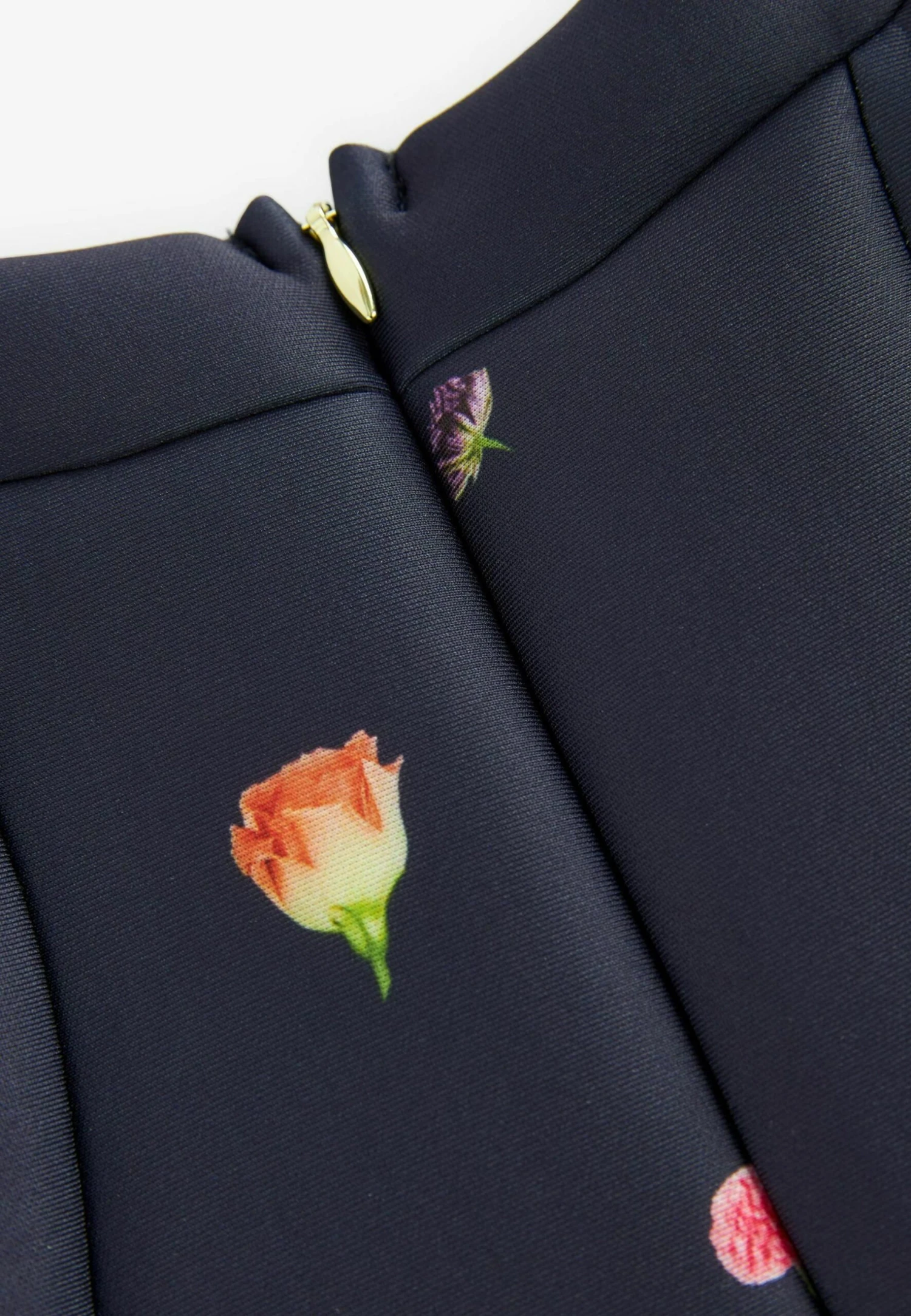 Floral Standard - Jurk - Navy 4 Floral Standard - Jurk - Navy - Afbeelding 4