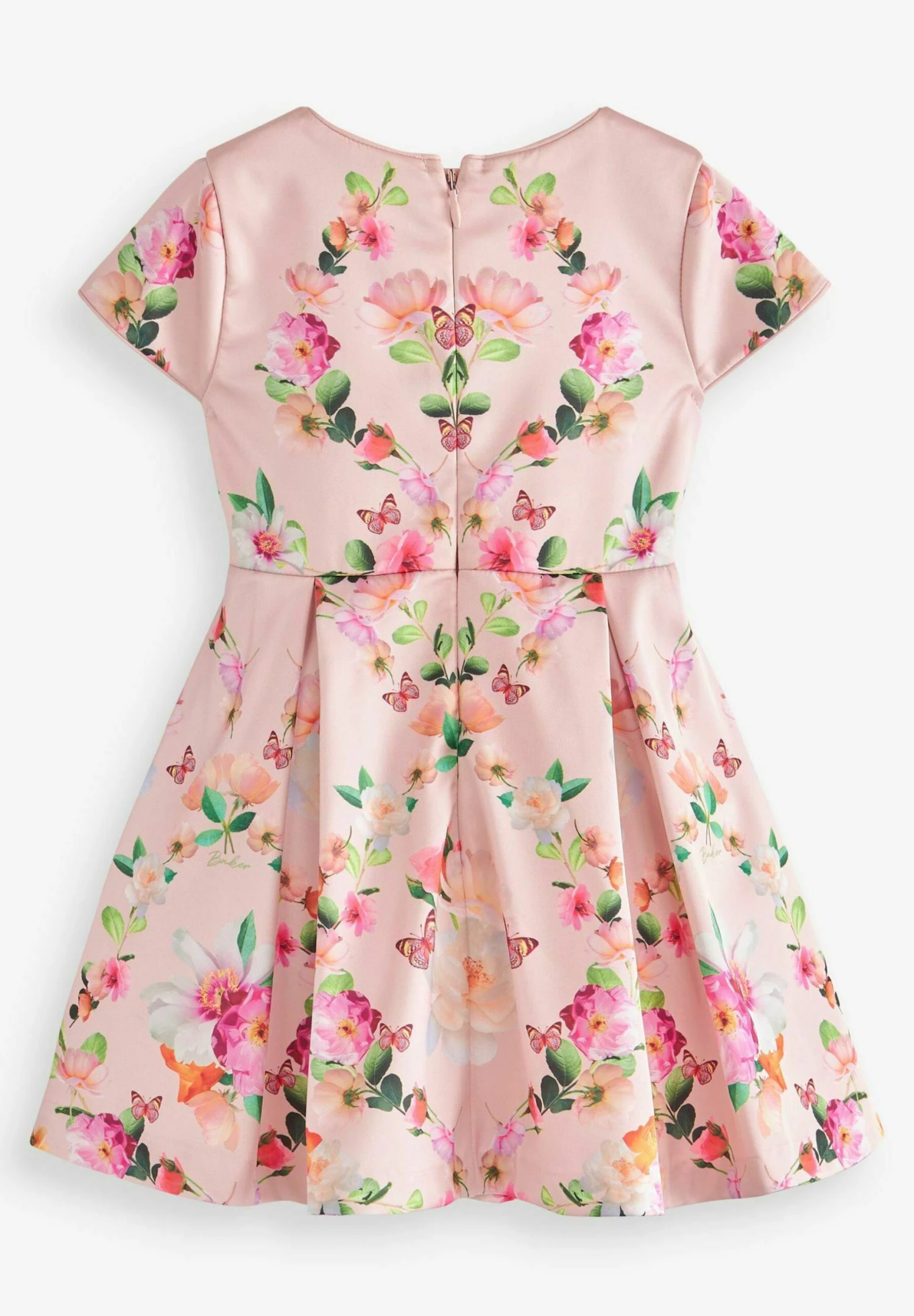 Mirrored Floral - Jurk - Pink 2 Mirrored Floral - Jurk - Pink - Afbeelding 2