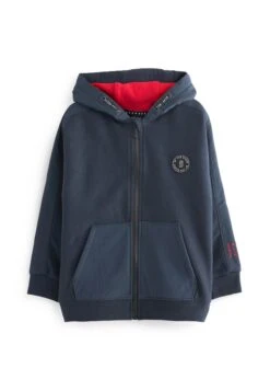 Sweater Met Rits - Navy