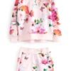 Floral Set Standard - Sweater - Pink