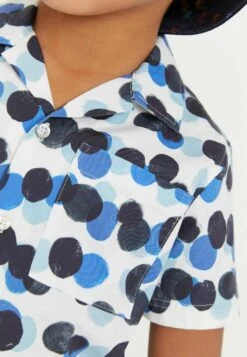 Standard - Overhemd - Cream Navy -Ted Baker 91e7484dd3dd45038d7bc8b29a620ad1