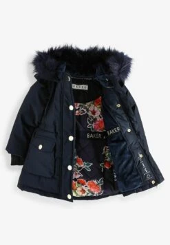 Shower Resistant Frill Standard - Parka - Navy -Ted Baker 9247efb019bc47cdbc5e4c51921db825