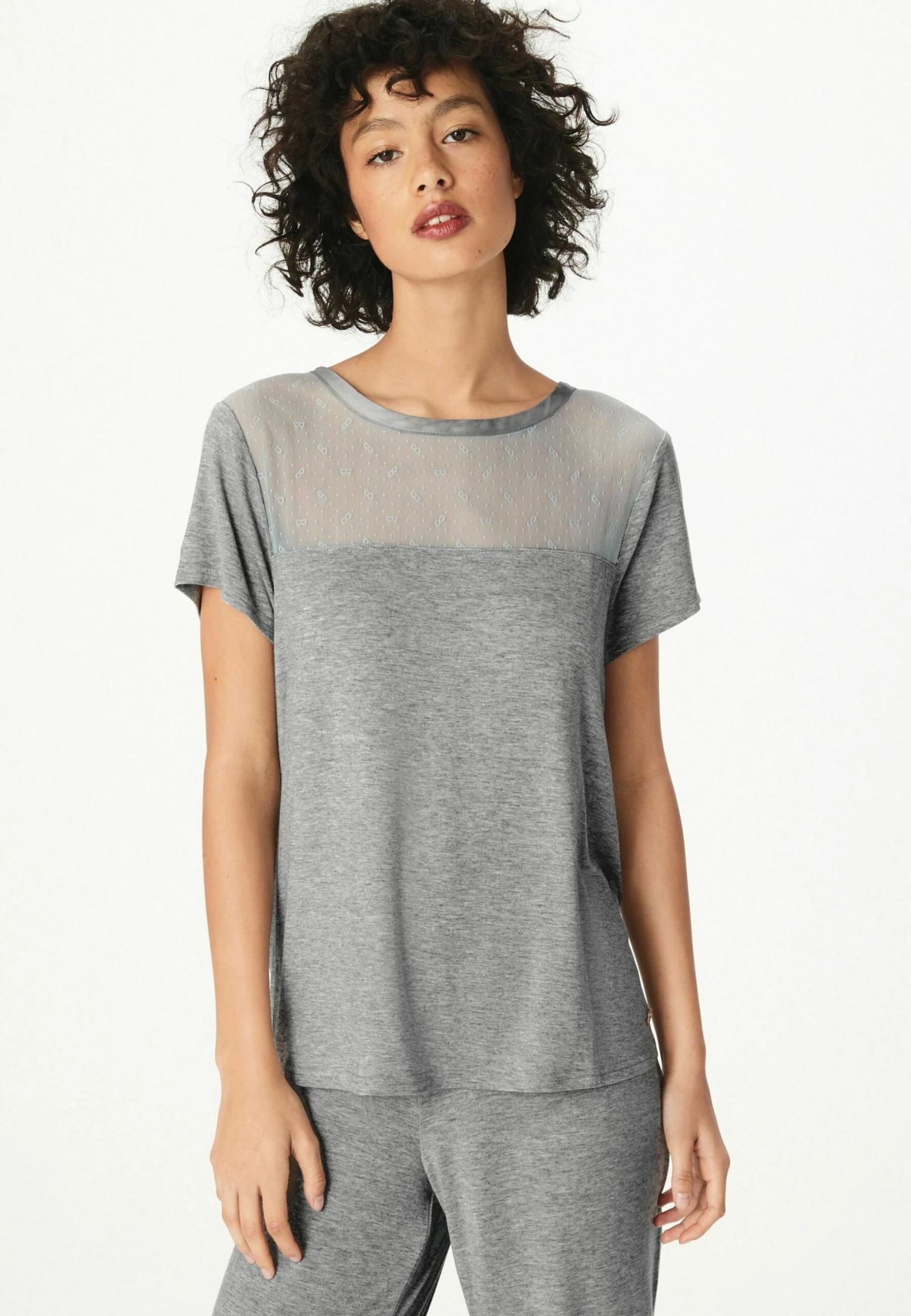 T-Shirt Print - Grey 1 T-Shirt Print - Grey