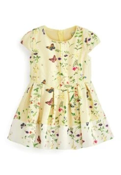 Floral OttomanStandard - Jurk - Yellow