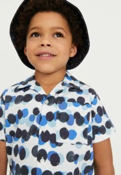 Standard - Overhemd - Cream Navy -Ted Baker 99b25c3c8a504a53bfe300ea5b535bba