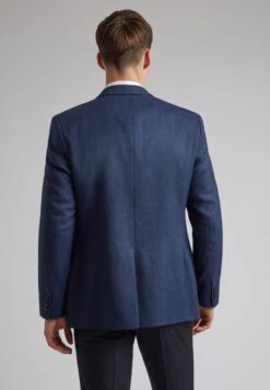 Ted Baker Herringbone Fleck- Blazer - Blue -Ted Baker 9cc1216925ab4c63a92034f258af0305