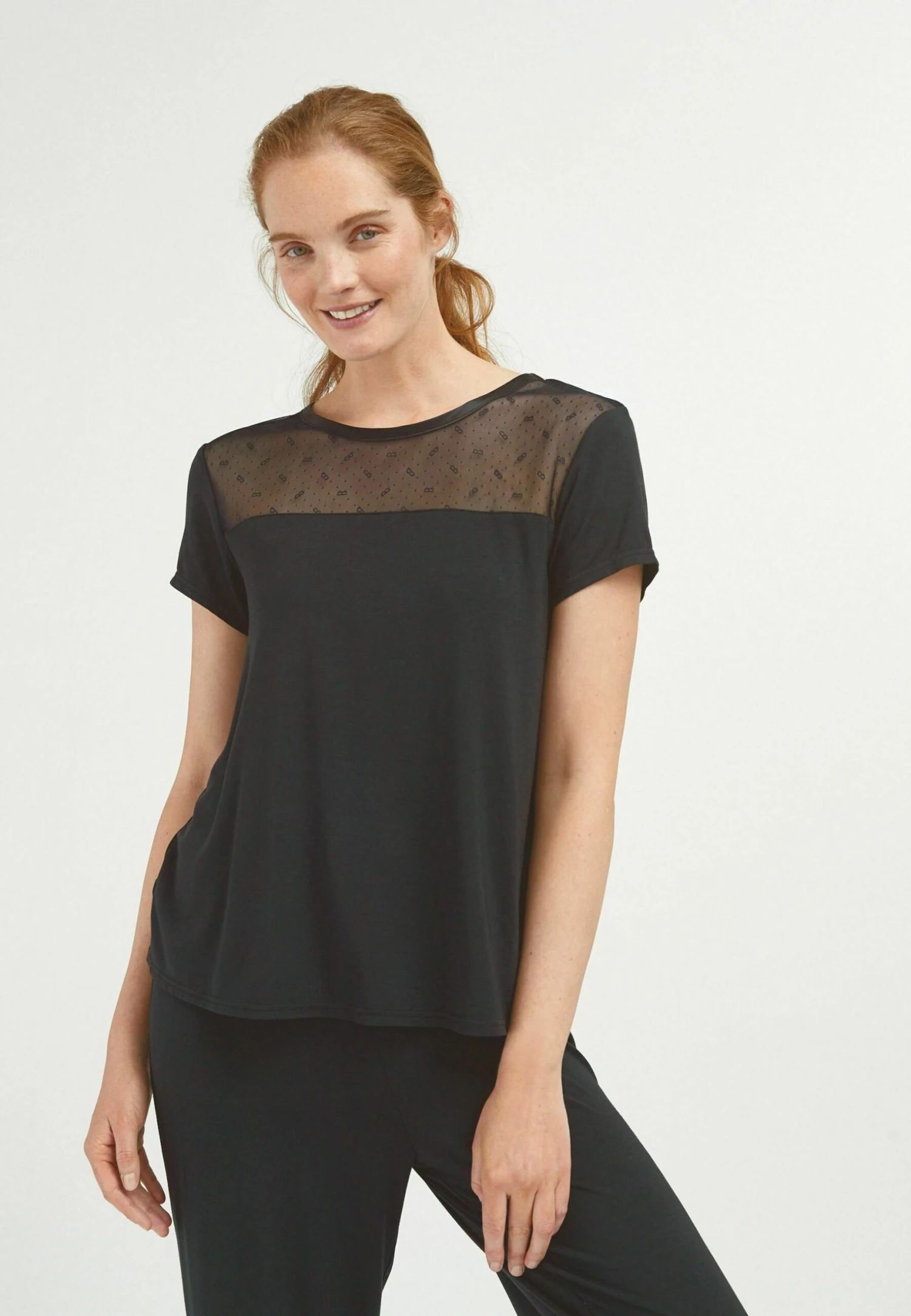 T-Shirt Print - Black 3 T-Shirt Print - Black - Afbeelding 3