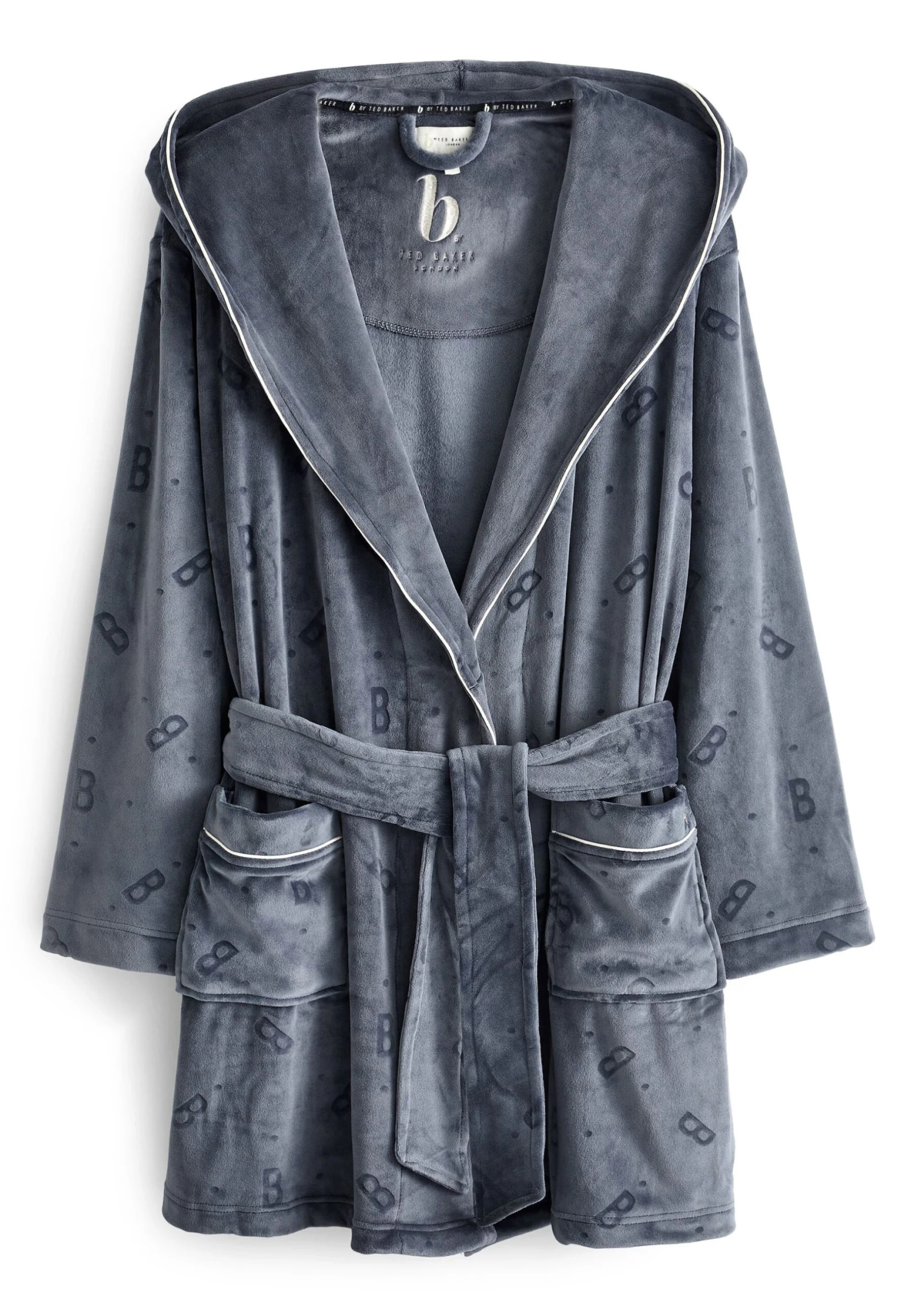 Cosy Standard - Badjas - Blue 5 Cosy Standard - Badjas - Blue - Afbeelding 5