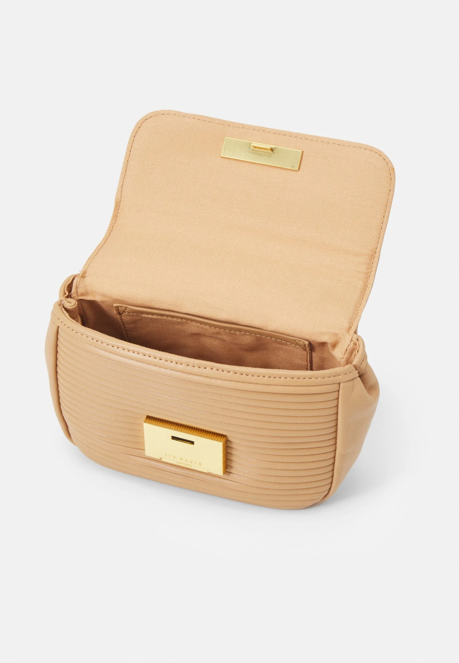 Ted Baker Plisse Xbody Bag - Schoudertas - Camel 3 Ted Baker Plisse Xbody Bag - Schoudertas - Camel - Afbeelding 3