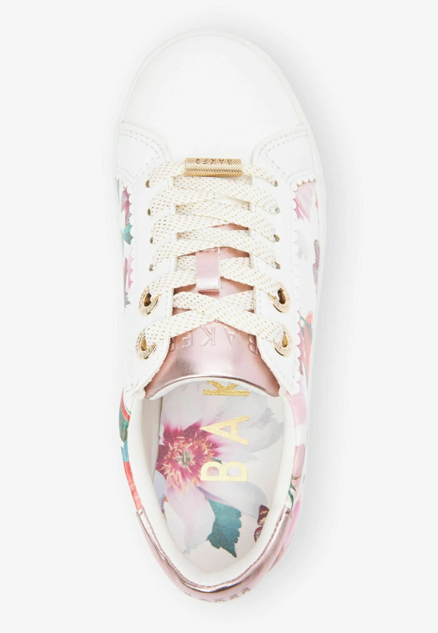 Floral Bow Standard - Sneakers Laag - White 3 Floral Bow Standard - Sneakers Laag - White - Afbeelding 3