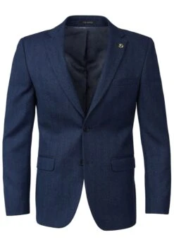Ted Baker Herringbone Fleck- Blazer - Blue -Ted Baker b42dc8426ad8420f98e1af46b2a969b1