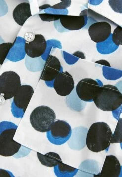 Standard - Overhemd - Cream Navy -Ted Baker c123e90676024685ae9a56537602a44a