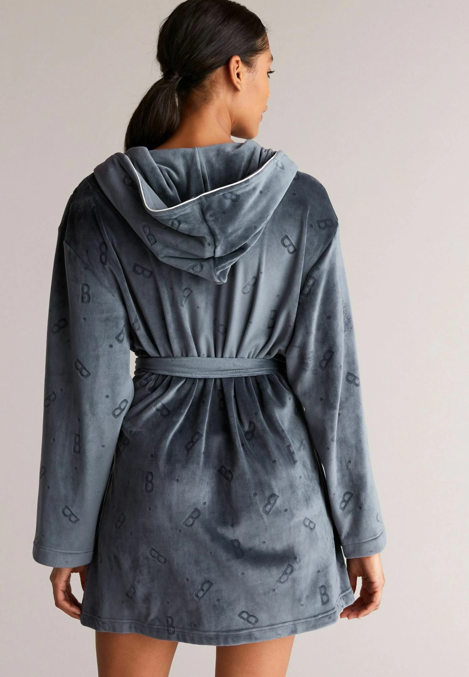 Cosy Standard - Badjas - Blue 3 Cosy Standard - Badjas - Blue - Afbeelding 3