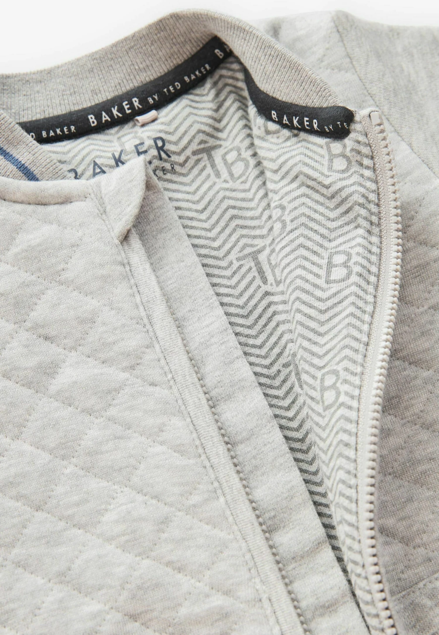 Quilted Romper Standard - Jumpsuit - Grey 3 Quilted Romper Standard - Jumpsuit - Grey - Afbeelding 3