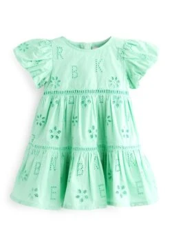 Broderie Standard - Jurk - Mint Green