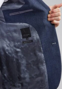 Ted Baker Herringbone Fleck- Blazer - Blue -Ted Baker d564e41377ac4edb9cf0938794b64d17