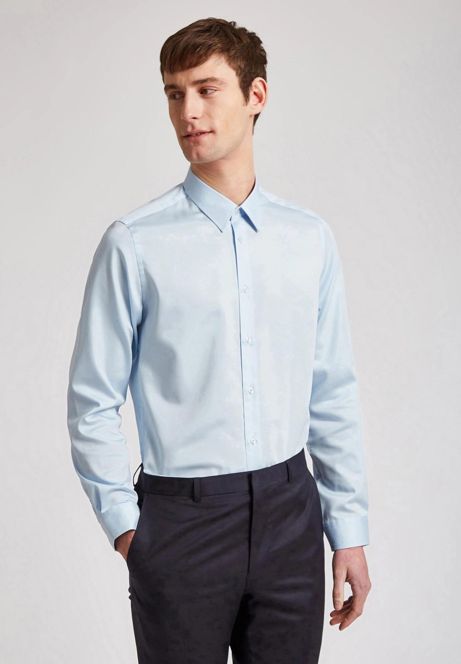 Ted Baker Slim - Overhemd - Blue 1 Ted Baker Slim - Overhemd - Blue