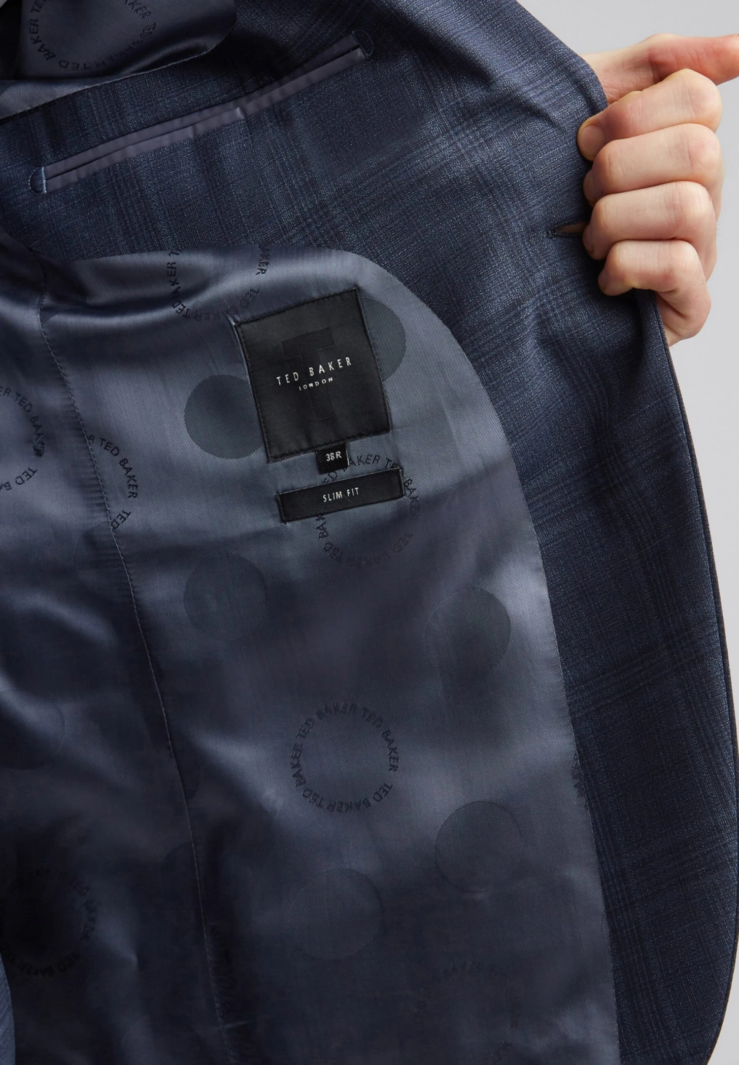 Ted Baker Tonal- Blazer - Navy 5 Ted Baker Tonal- Blazer - Navy - Afbeelding 5