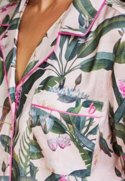 Mint Green Button Through Set- Pyjama - Pink Flamingo -Ted Baker f2c90b9747be4ae58a1e8ca56420029f