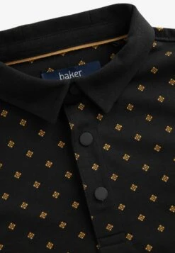 Gold Print Standard - Poloshirt - Black -Ted Baker fce3be7c0af64d6b93a1ced1f1441e99